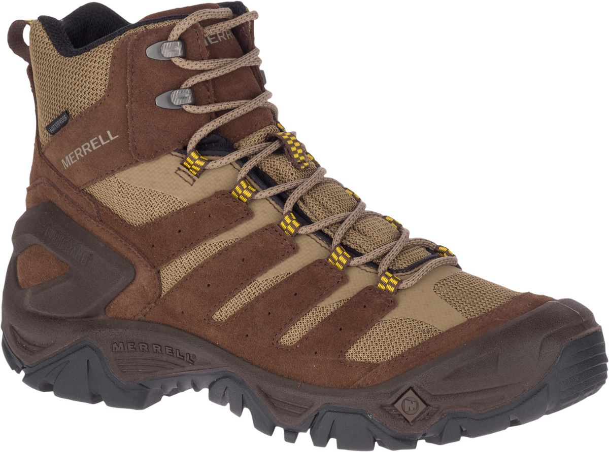 merrell all leather hiking boots