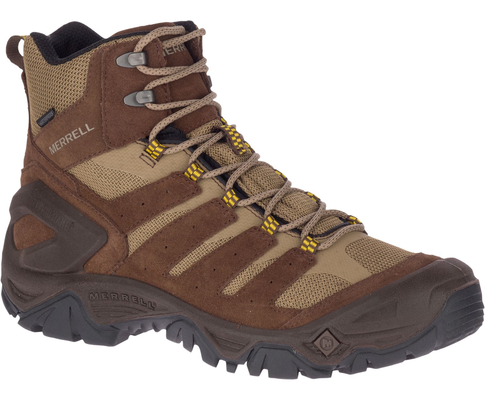 Men's Strongbound Mid Waterproof  Hiking Boots | Merrell