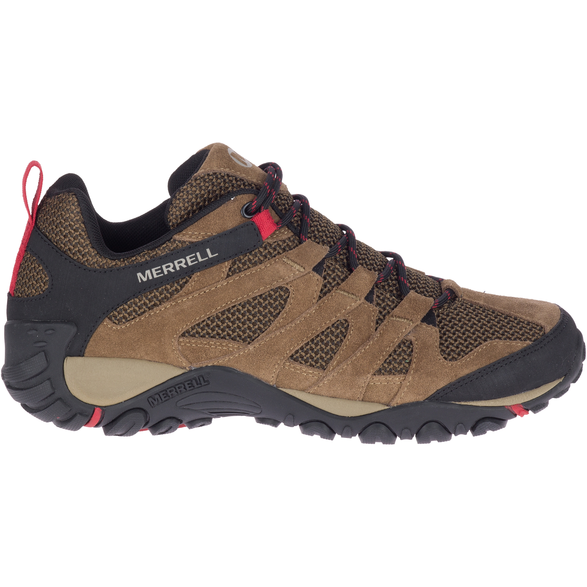 Merrell Men Alverstone Hiking Shoes Suede,Leather-And-Mesh