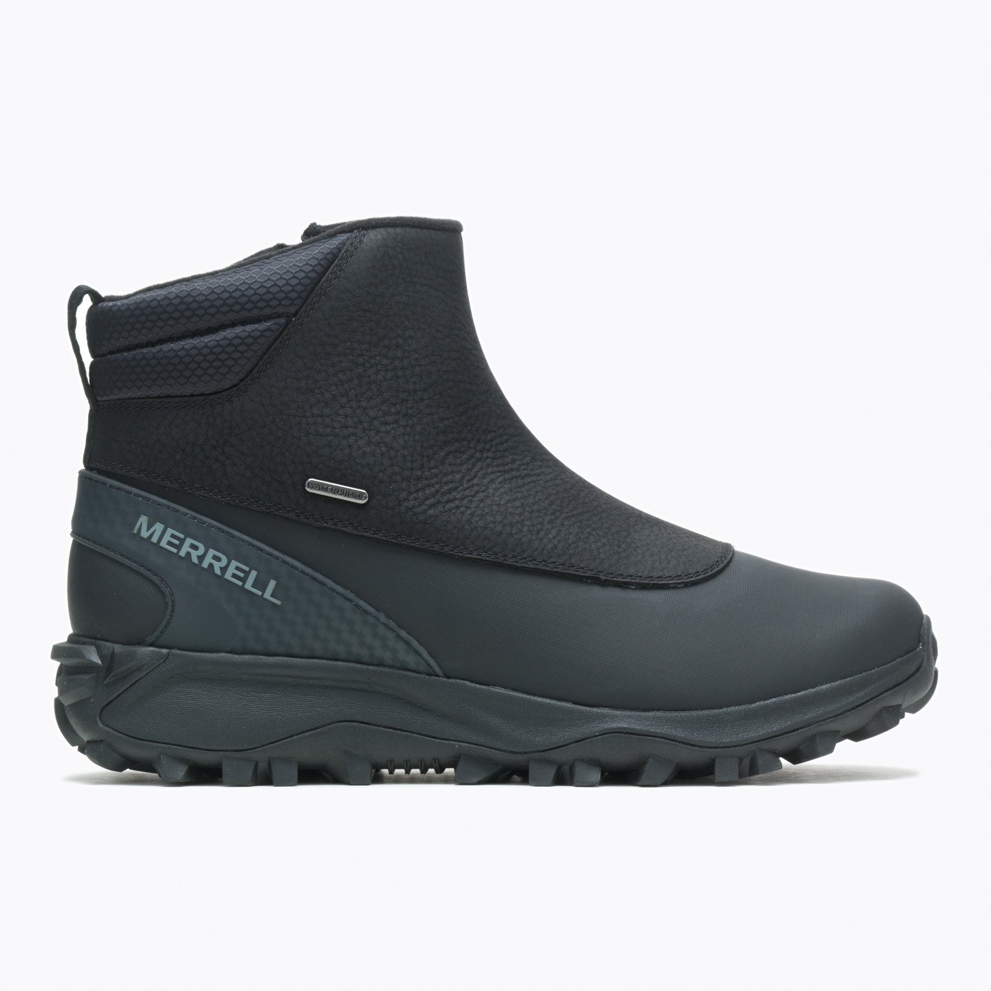 Merrell Men Thermo Kiruna Mid Zip Waterproof Hiking Boots Leather