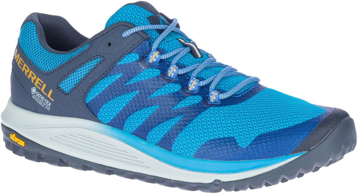 merrell blue shoes