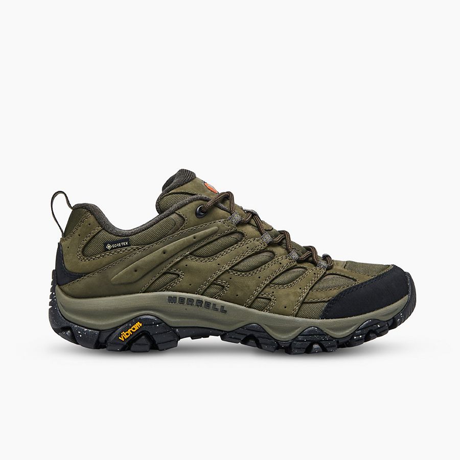Moab 3 Smooth GORE-TEX®, Olive, dynamic 1