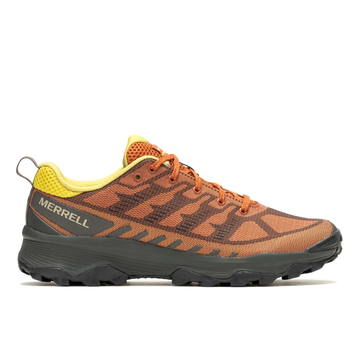 Merrell Zapatillas Speed Eco Waterproof Gris Negra Charcoal Tangerine Hombre