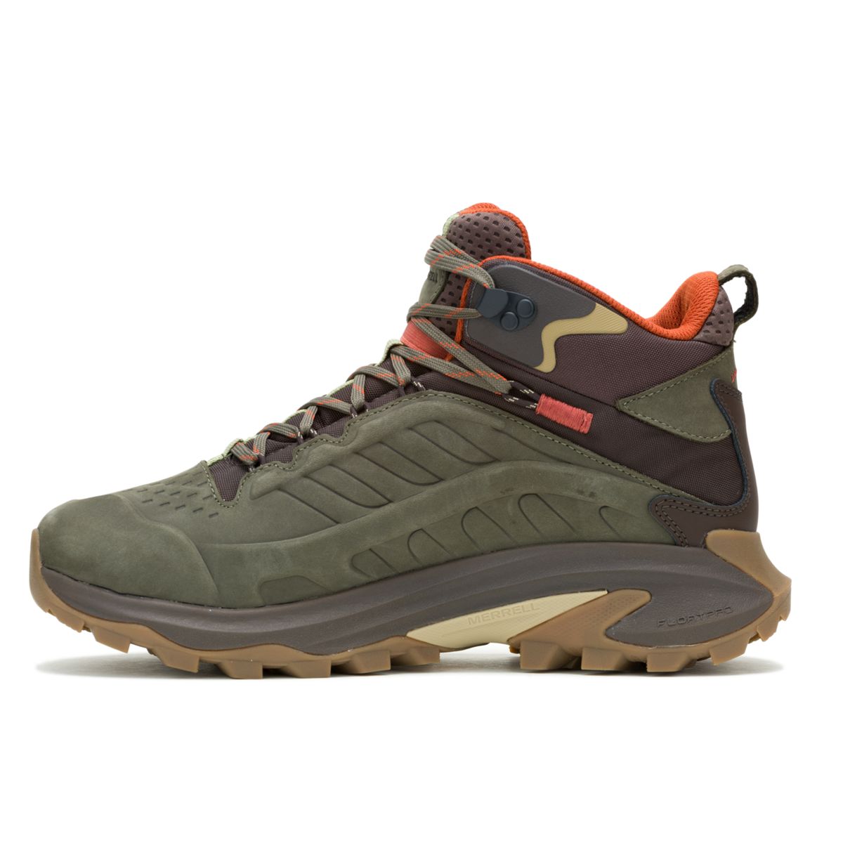 Moab Speed 2 Leather Mid Waterproof, Olive, dynamic 5