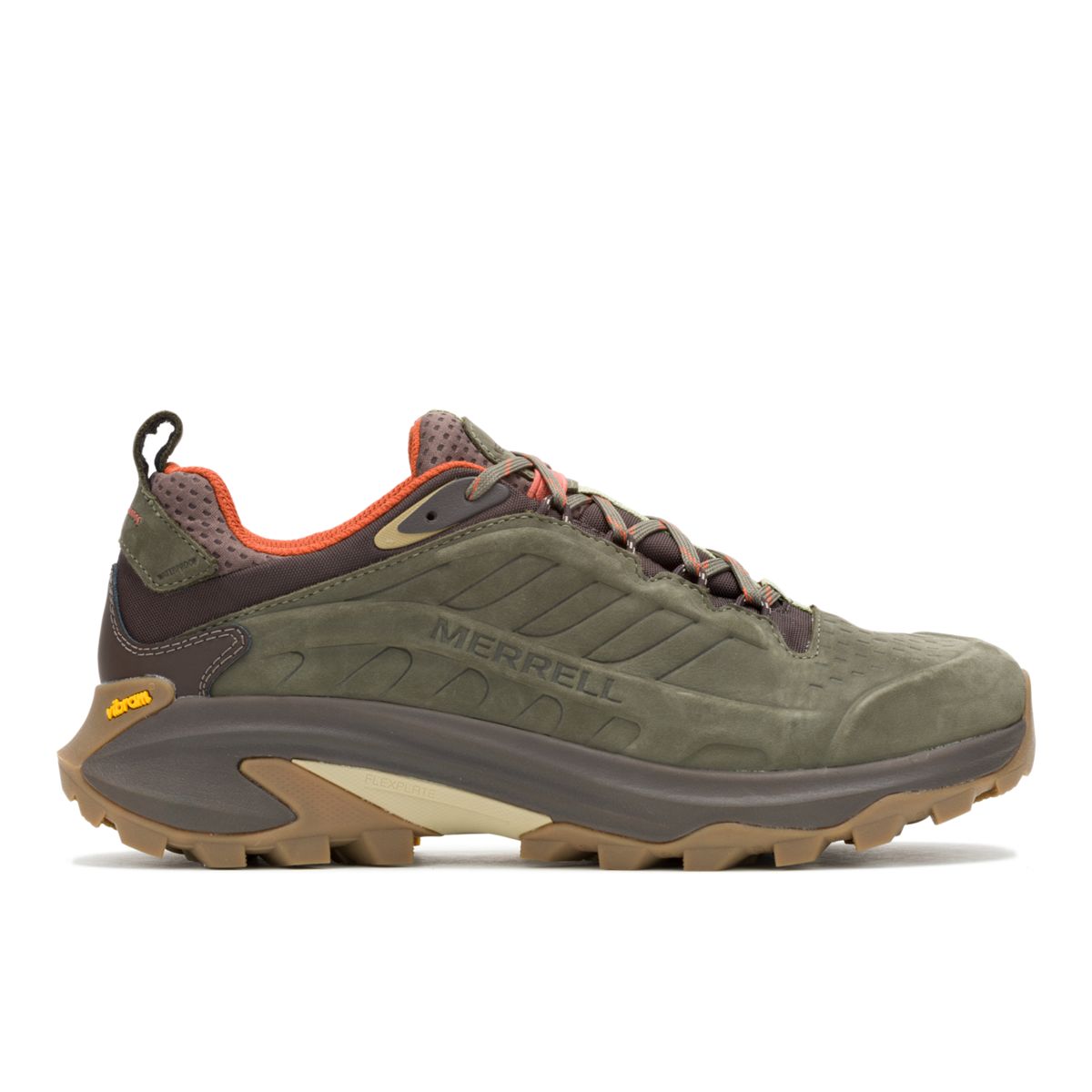 Moab Speed 2 Leather Waterproof, Olive, dynamic