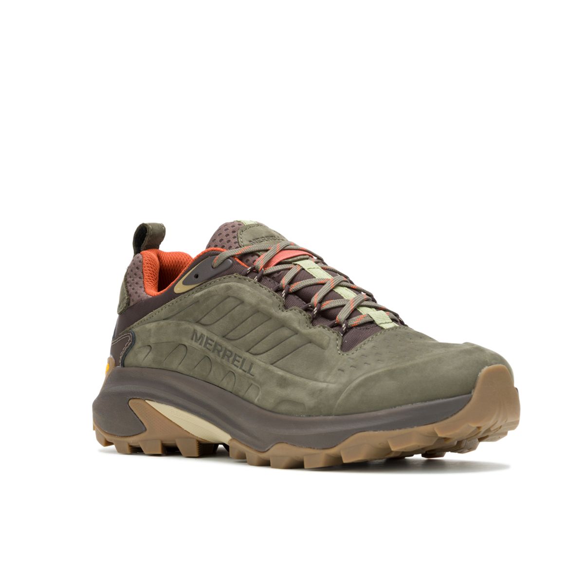 Moab Speed 2 Leather Waterproof, Olive, dynamic 4