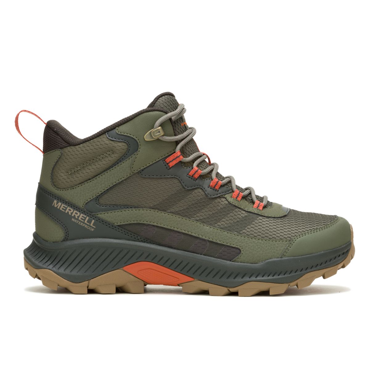 Speed Strike 2 Mid Waterproof Wide Width, Olive, dynamic