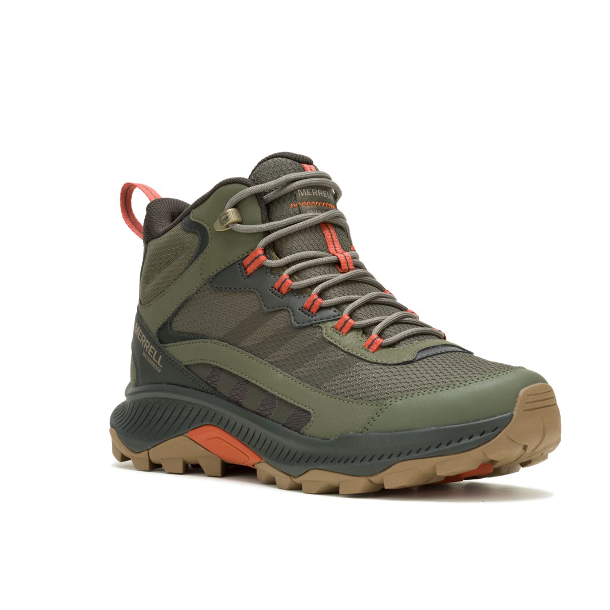 Speed Strike 2 Mid Waterproof Wide Width, Olive, dynamic 4