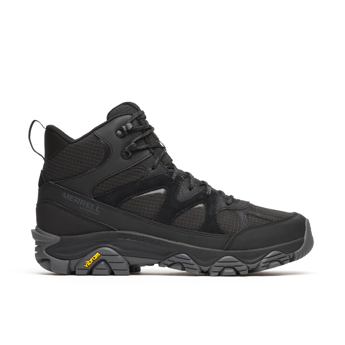 Thermo Snow Grip Mid Waterproof, Black, dynamic