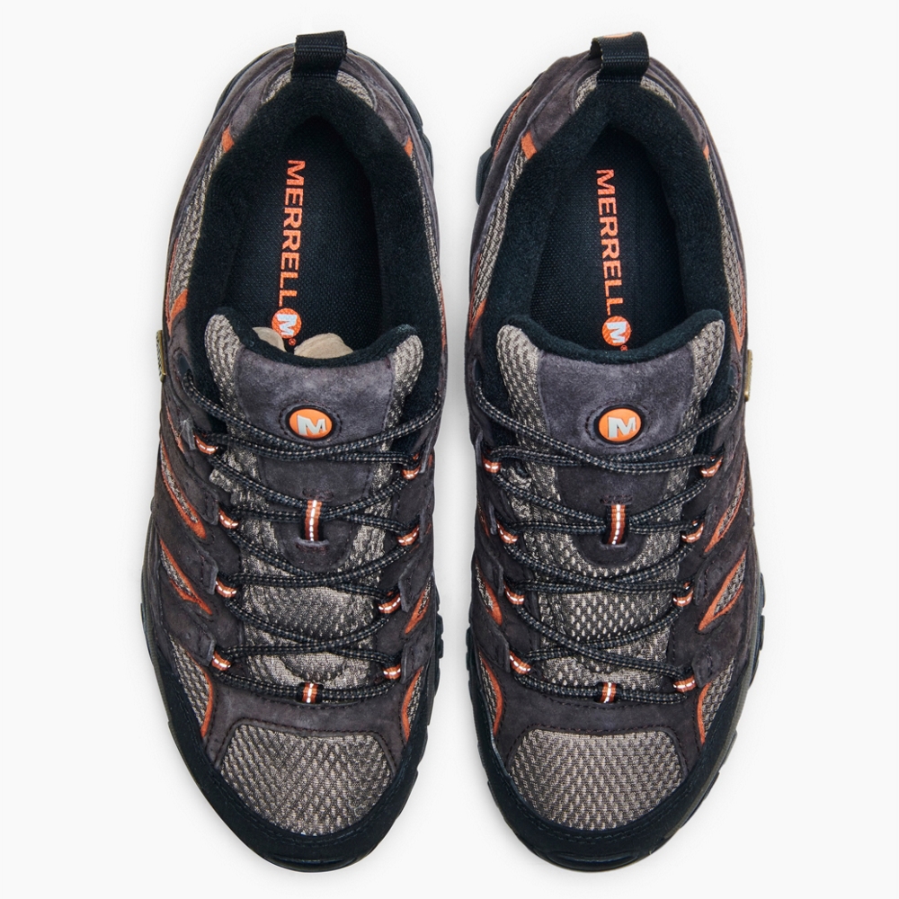 thumbnail 29  - Merrell Men Moab 2 Waterproof Hiking Shoes Suede,Leather-And-Mesh