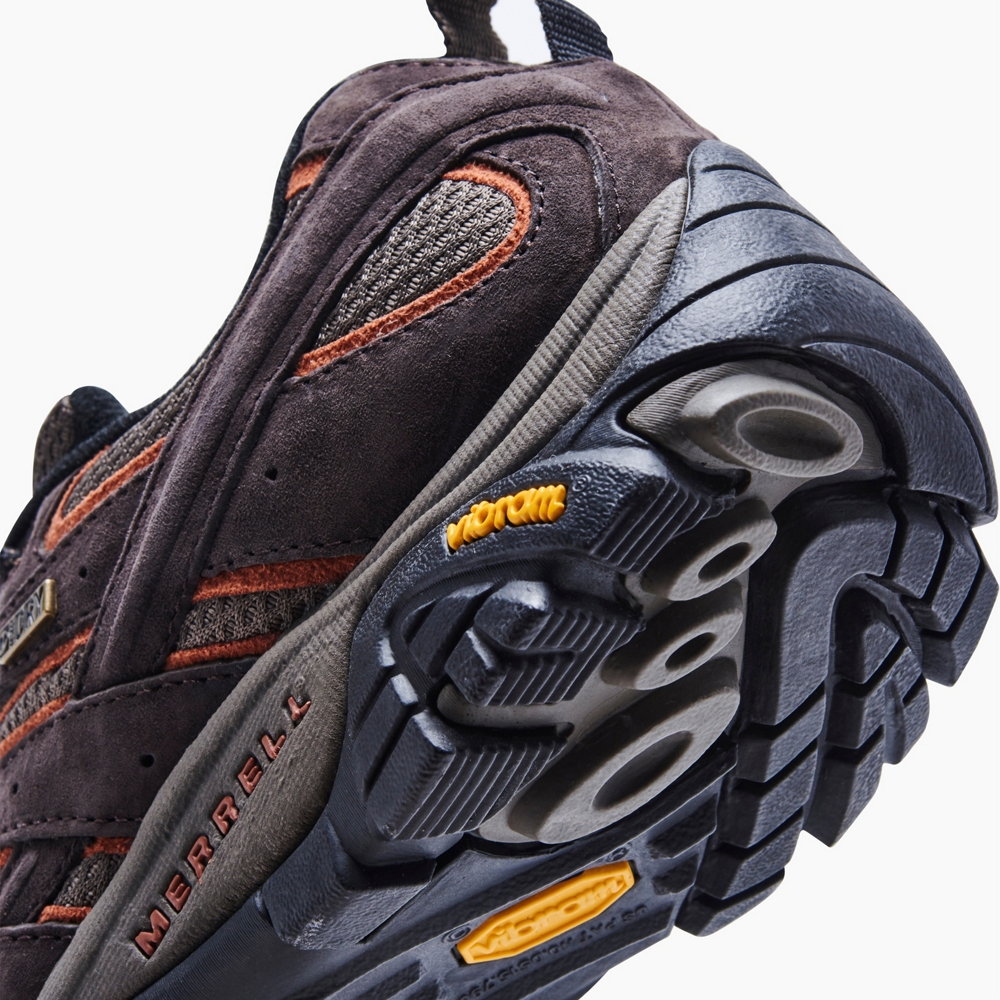 thumbnail 30  - Merrell Men Moab 2 Waterproof Hiking Shoes Suede,Leather-And-Mesh