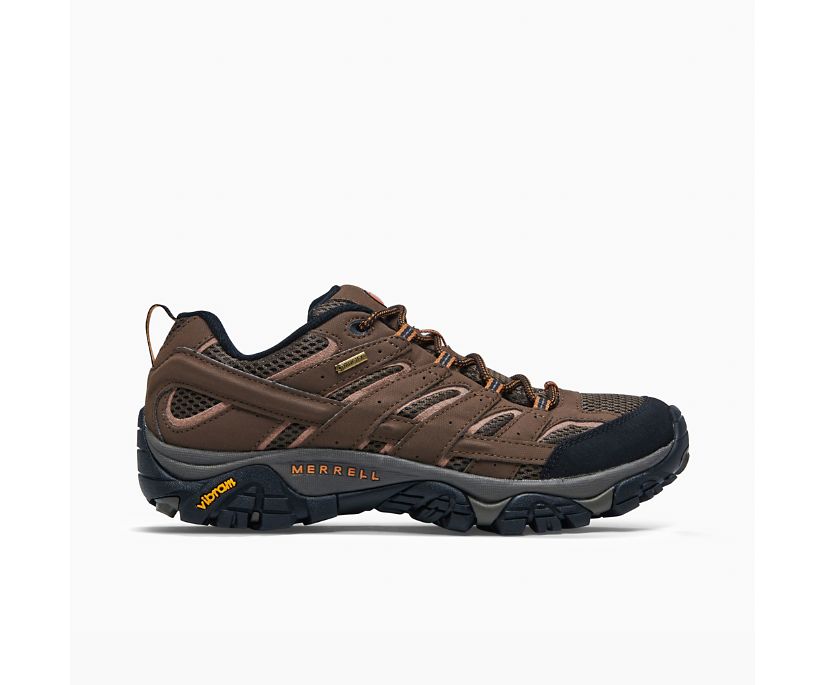 Merrell Moab 2 GTX Gore-Tex Charcoal Grey Gum Men Outdoors Hiking Shoes J99765 