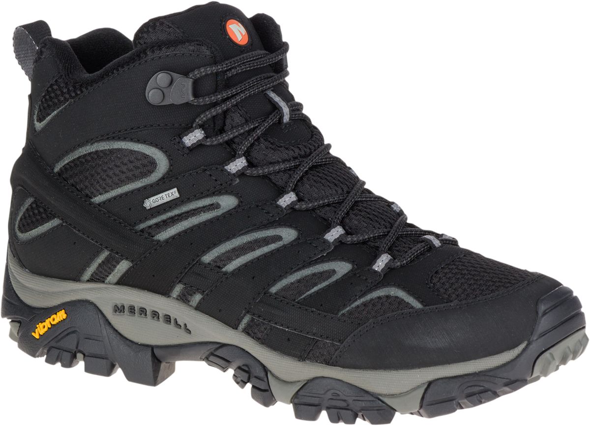 merrell men's moab 2 mid gore tex walking boots