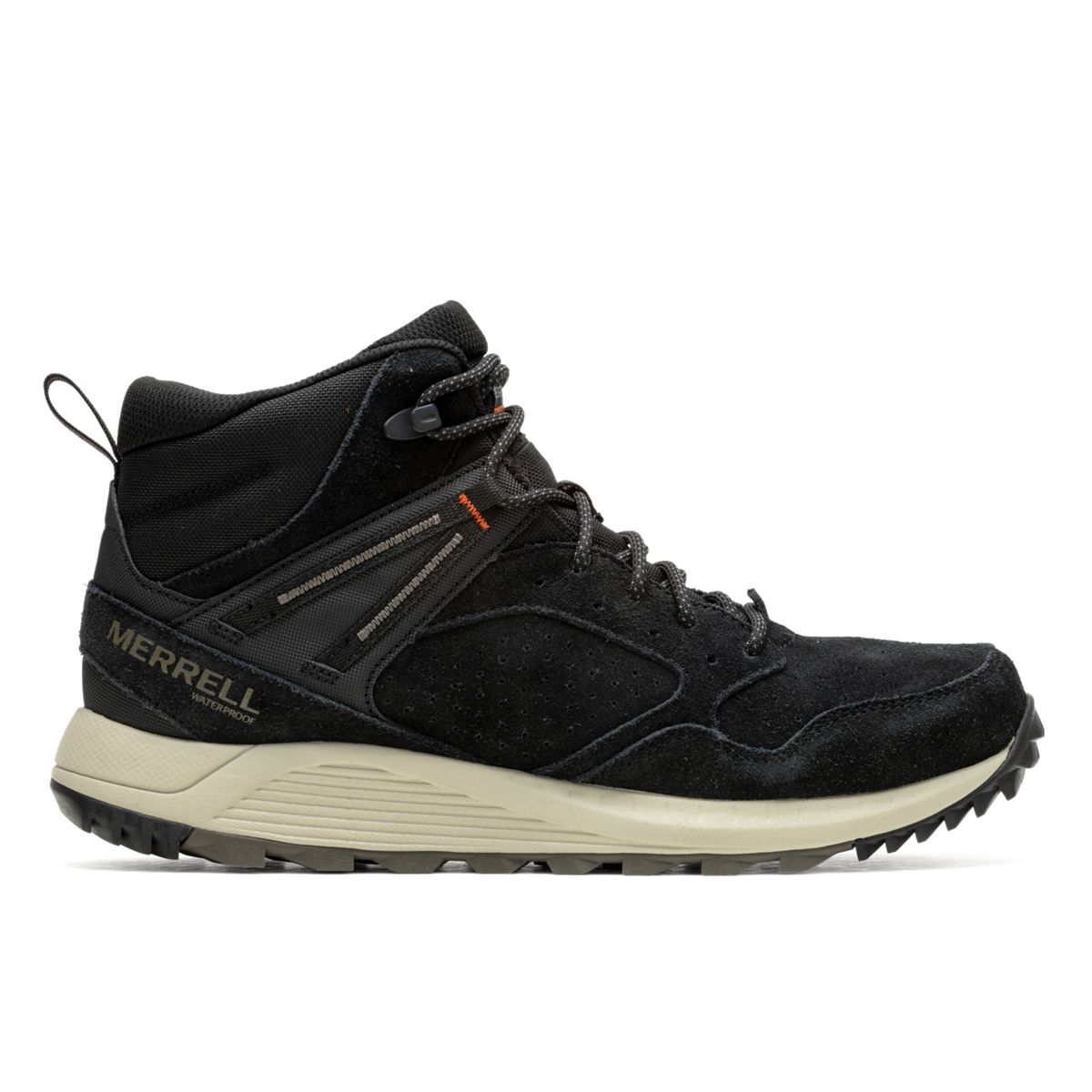 Wildwood Mid Leather Waterproof, Black, dynamic