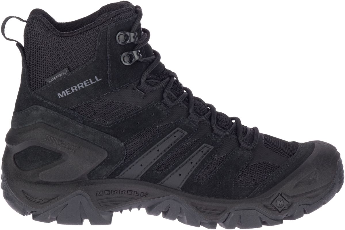 black merrell boots