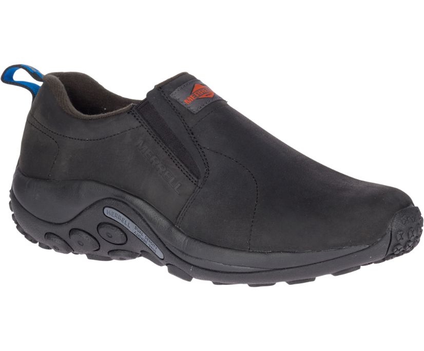 Men's Jungle Moc Leather SR Work Shoe Wide Width Utility Shoes | Merrell