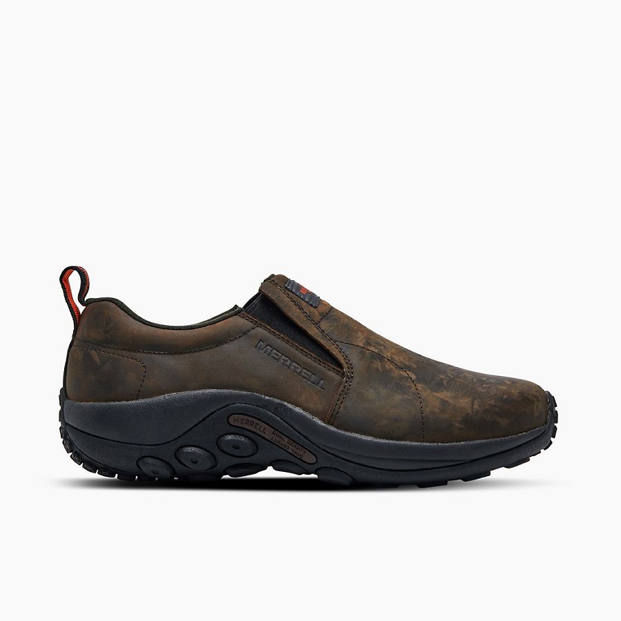 Men's Jungle Moc Leather SR Work Shoe Utility Shoes | Merrell