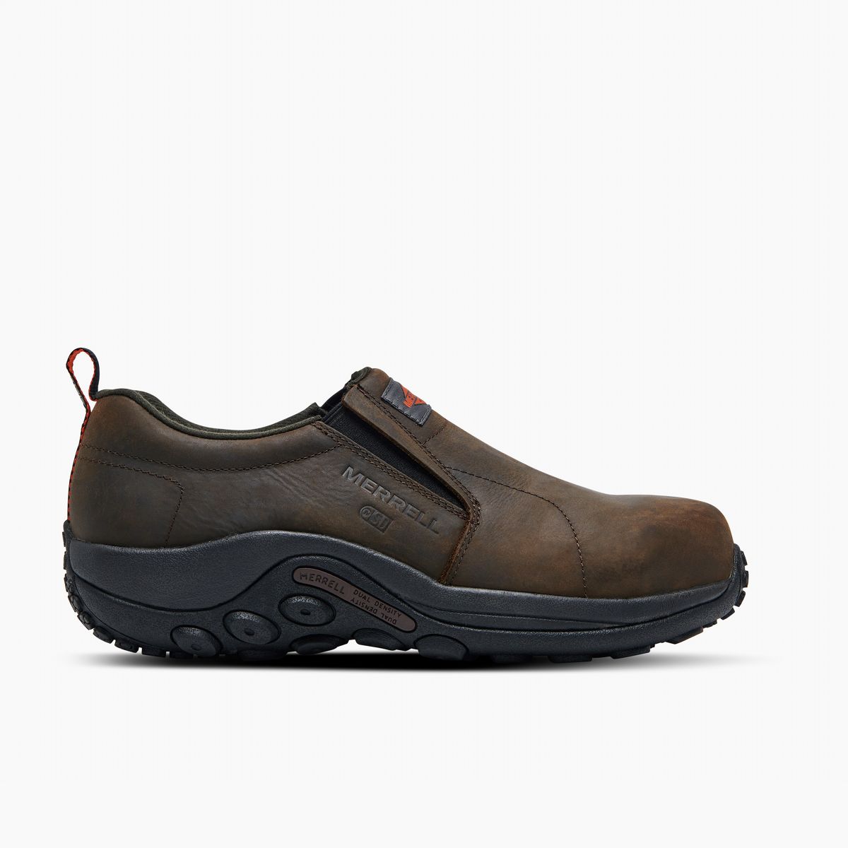 Bule arabisk elev Men's Jungle Moc Leather SD+ Wide Safety Shoes | Merrell
