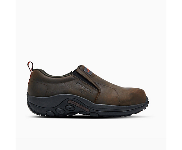 Men's Jungle Moc Leather Composite Toe Work Shoe By Merrell | lupon.gov.ph
