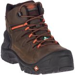 Strongfield Leather 6" Waterproof Comp Toe CSA Work Boot, Espresso, dynamic