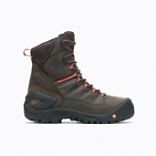 Strongfield Leather 8" Thermo Waterproof Comp Toe Work Boot, Espresso, dynamic