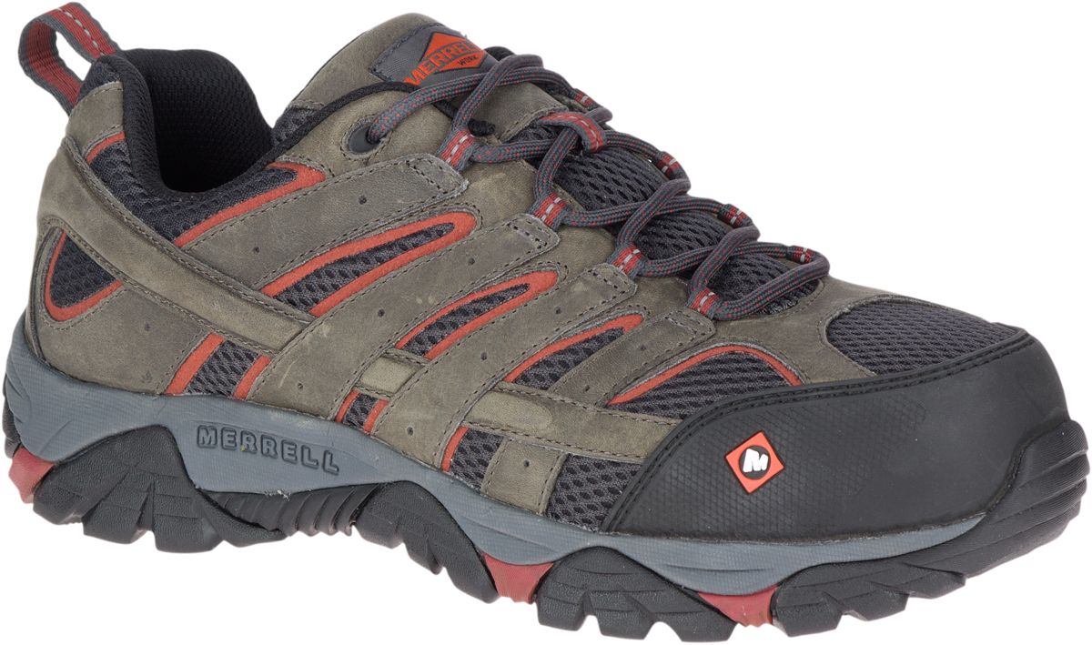 merrell men's slip resistant shoes