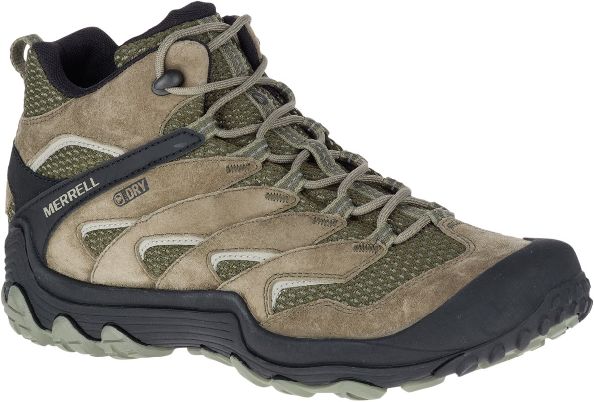 Men's merrell chameleon deals 7 mid waterproof