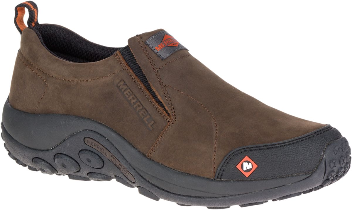 Jungle Moc Work Shoe Wide Width, Espresso, dynamic 1