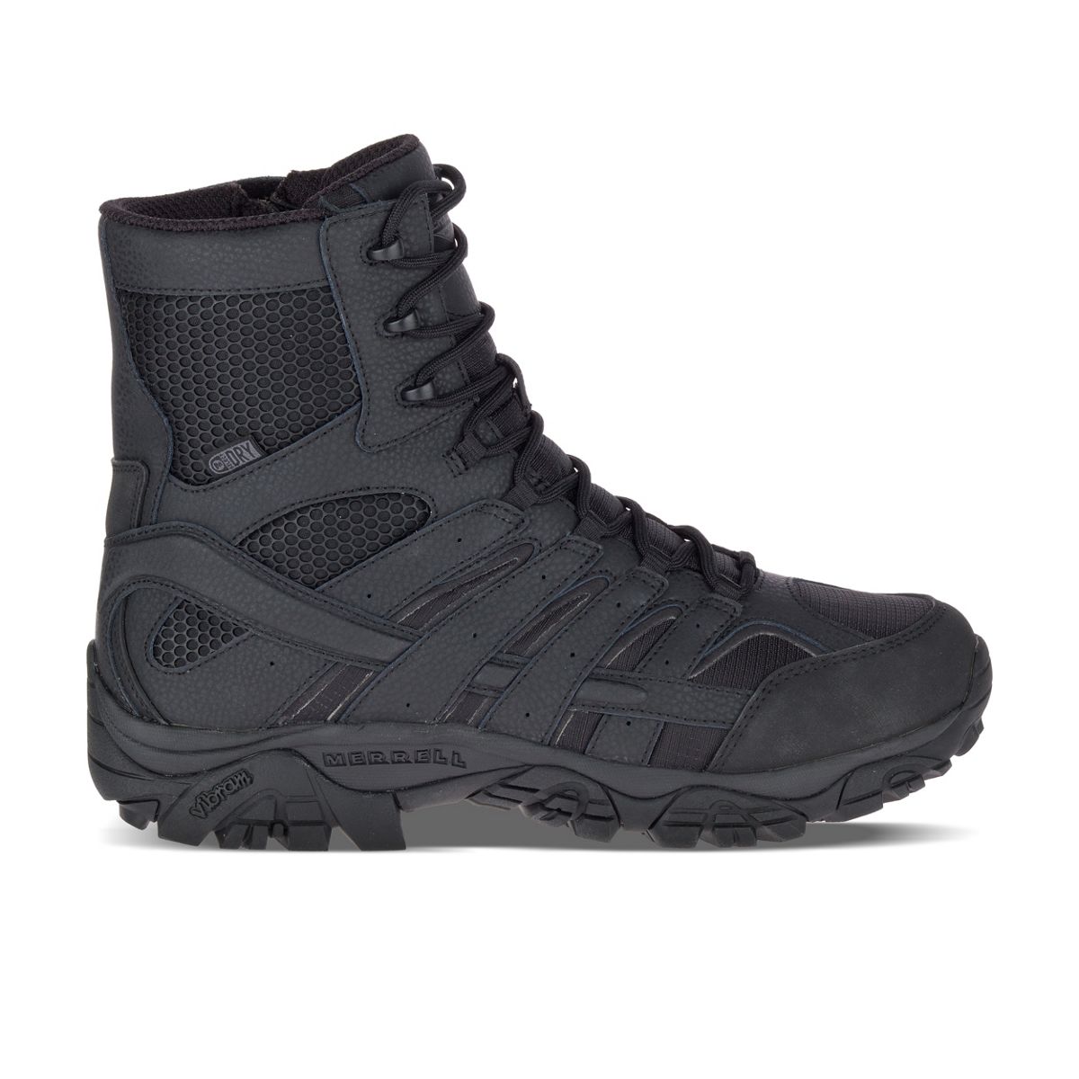 black merrell boots