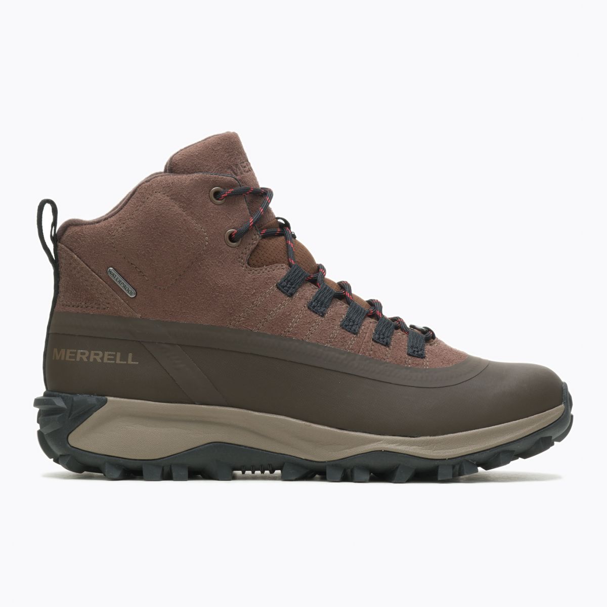 navneord Settle Onkel eller Mister Men's Thermo Snowdrift Mid Shell Waterproof Winter Hike Boots | Merrell