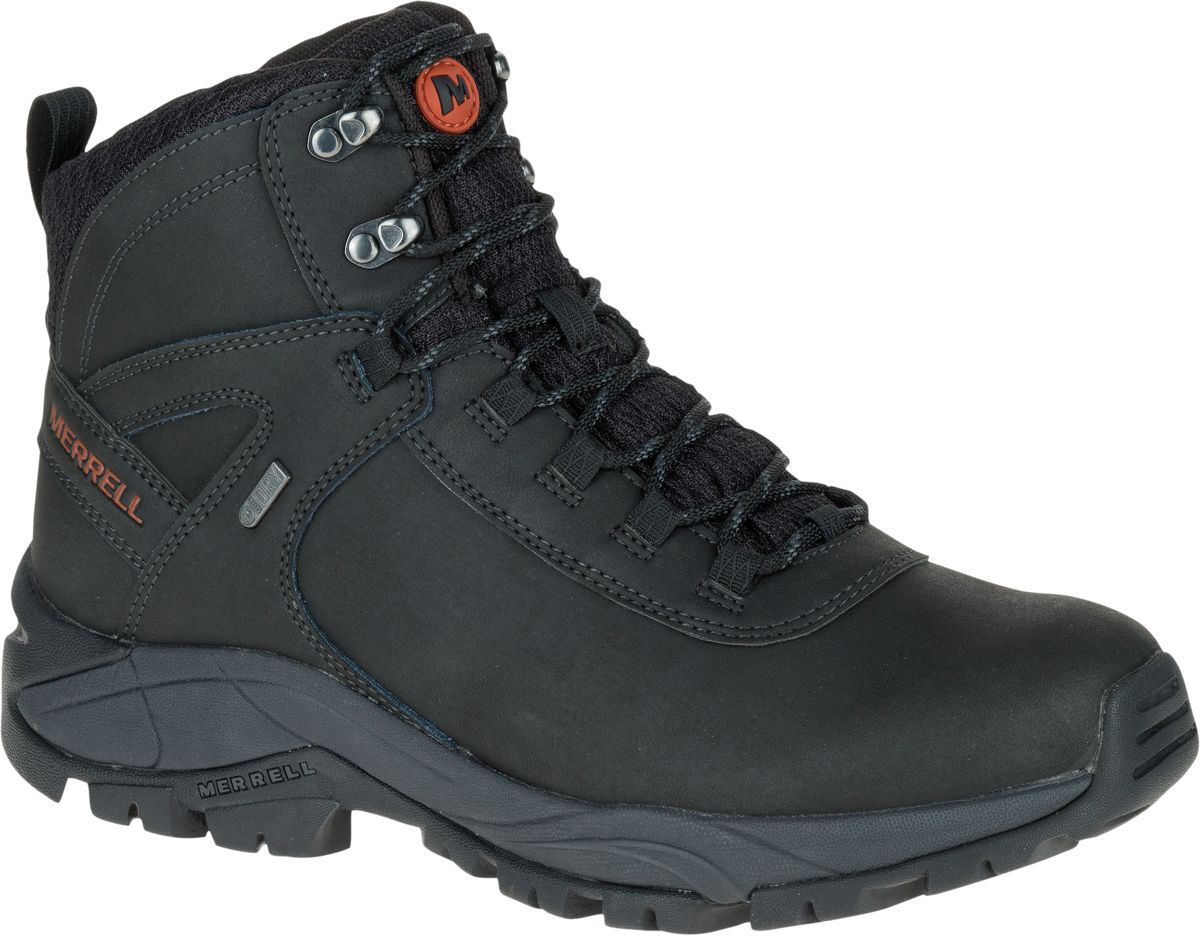 Vego Mid Leather Waterproof, Black, dynamic 2