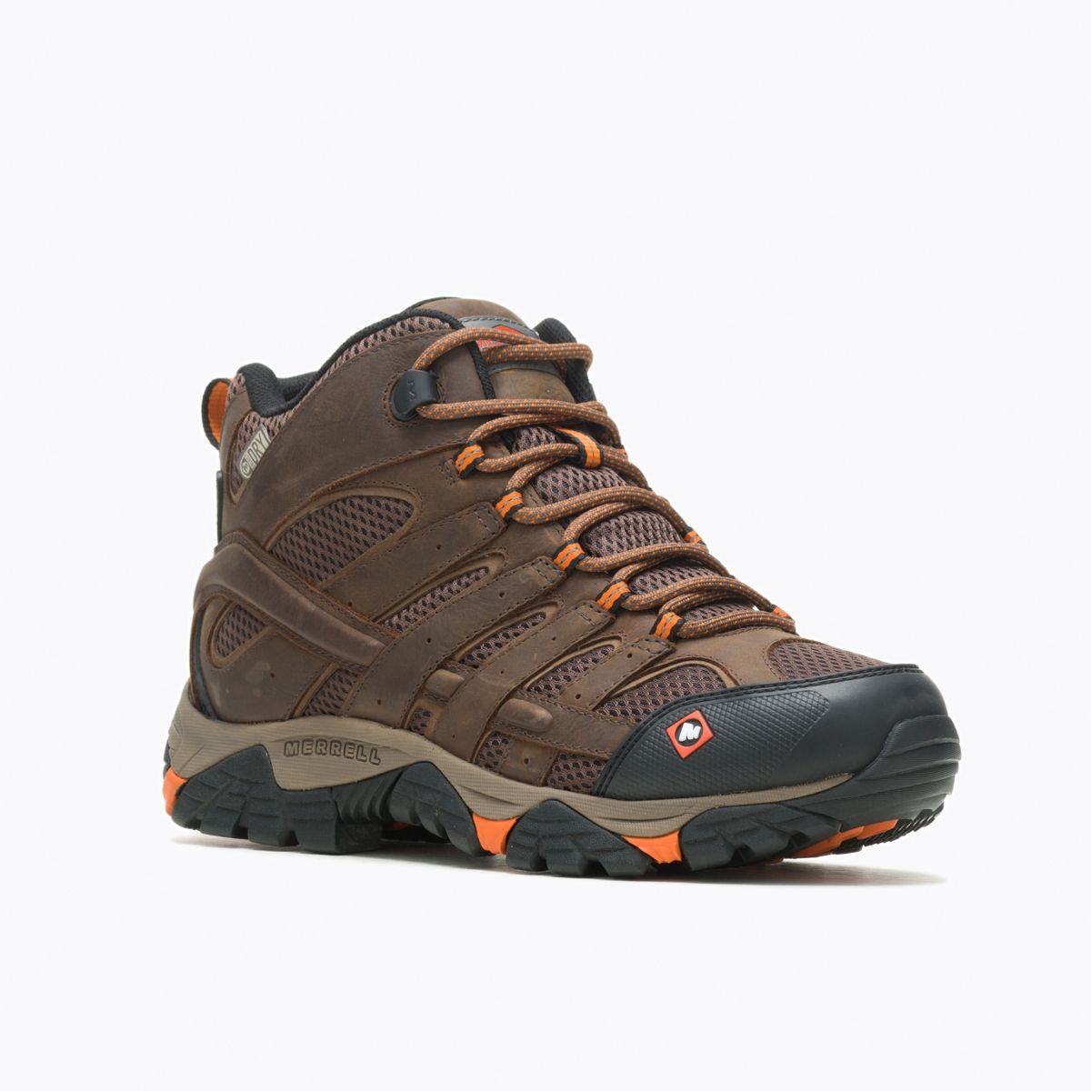 Moab Vertex Mid Waterproof SR Work Boot, Clay, dynamic 4