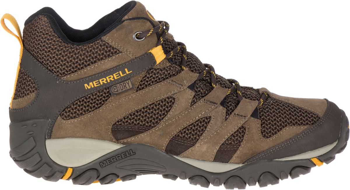 merrell men's alverstone waterproof hiking shoes