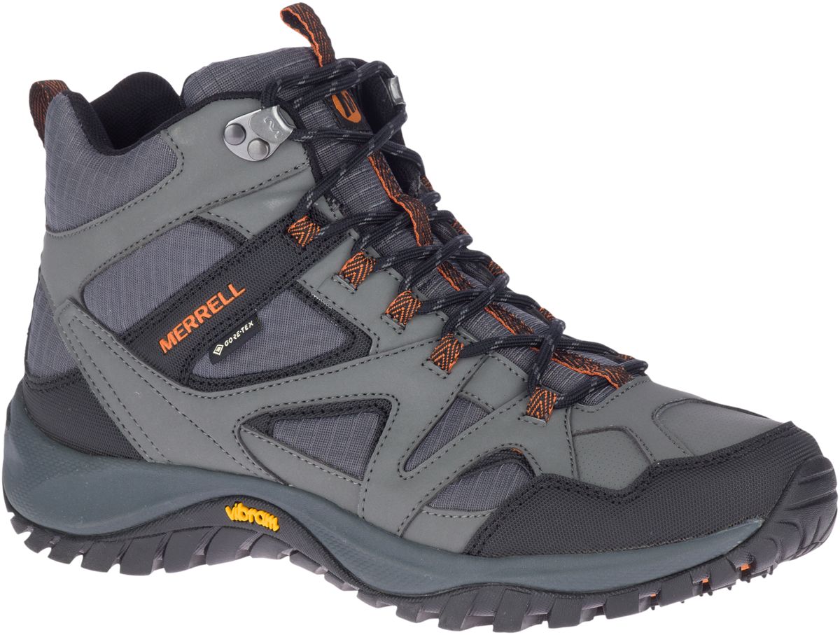 Bryce Radius Mid GORE-TEX®, Charcoal/Exuberance, dynamic
