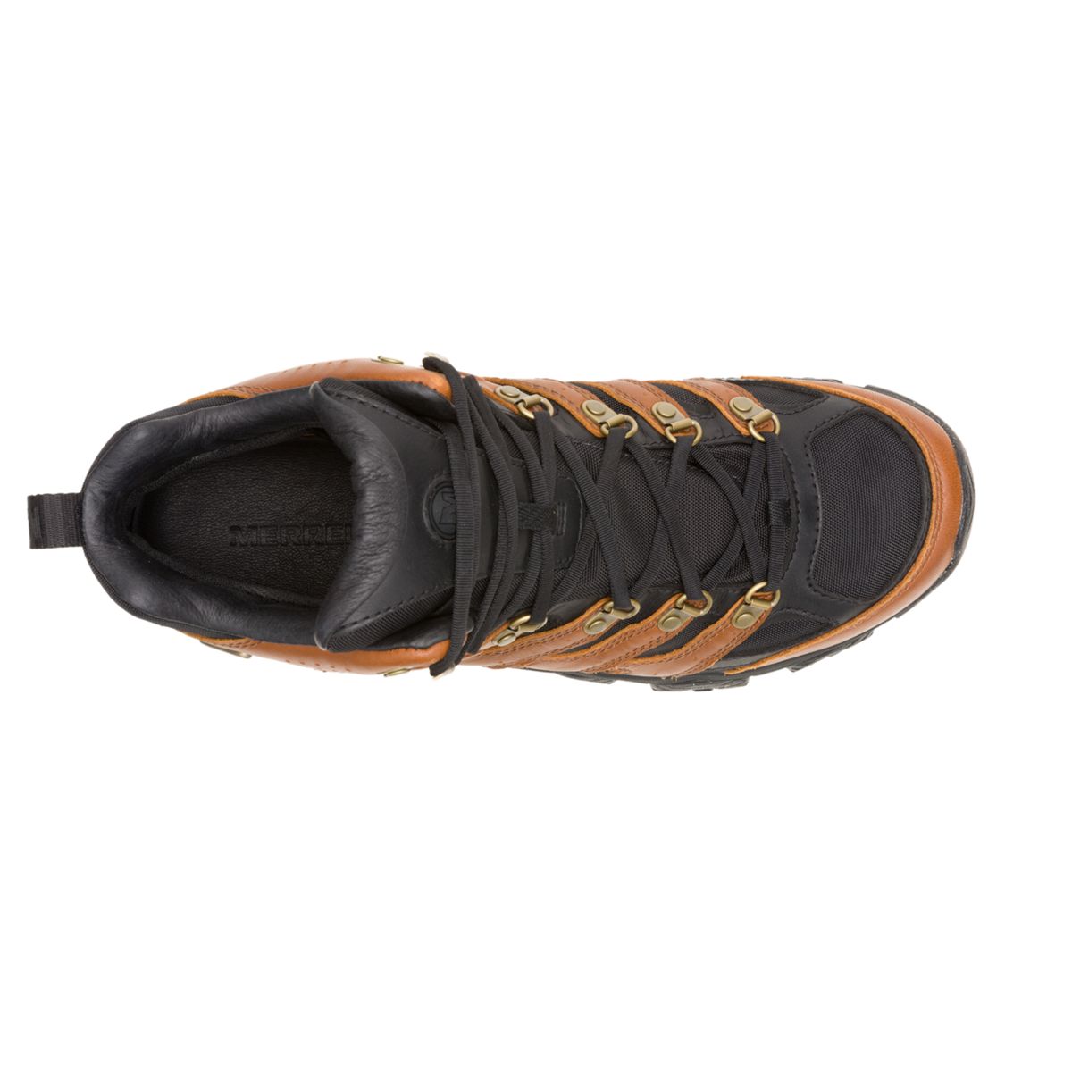 Moab 3 Luxe Leather Mid, Black/Brown, dynamic 6