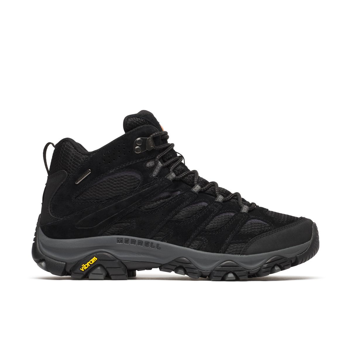 Moab 3 Mid Waterproof Wide Width, Black Night, dynamic