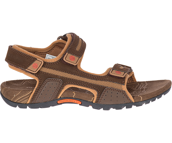 MERRELL Sandspur Oak J276754C Outdoor Hiking Sport Sandals Mens New All Size New 