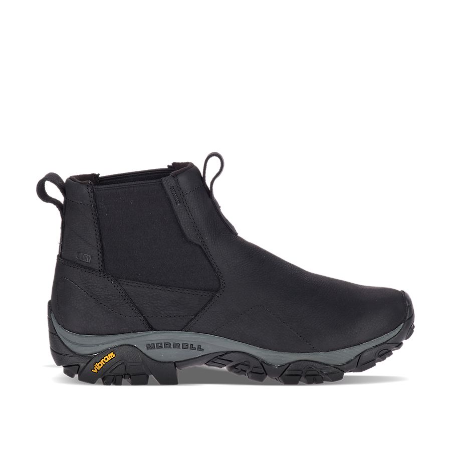 varme Milepæl Hvem Men's Moab Adventure Chelsea Waterproof Wide Width Winter Casual Boots |  Merrell
