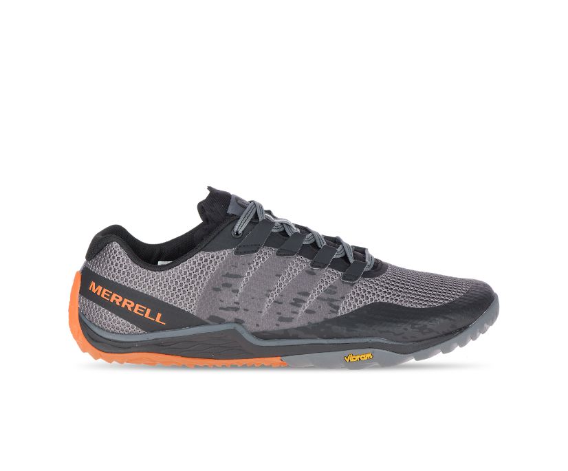 Merrell Mens Trail Glove 5 3D Running Shoes Trainers Black Sports Breathable 