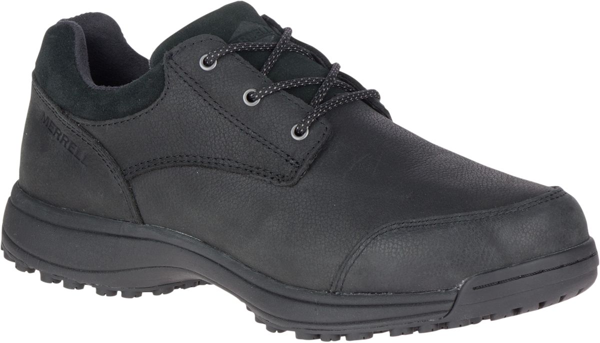 mens black casual work shoes