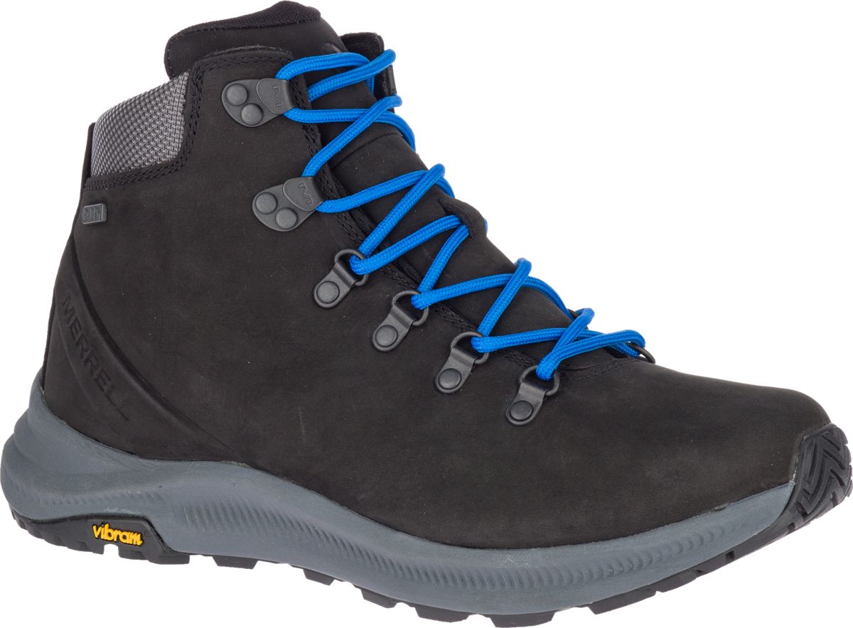 merrell black hiking shoes