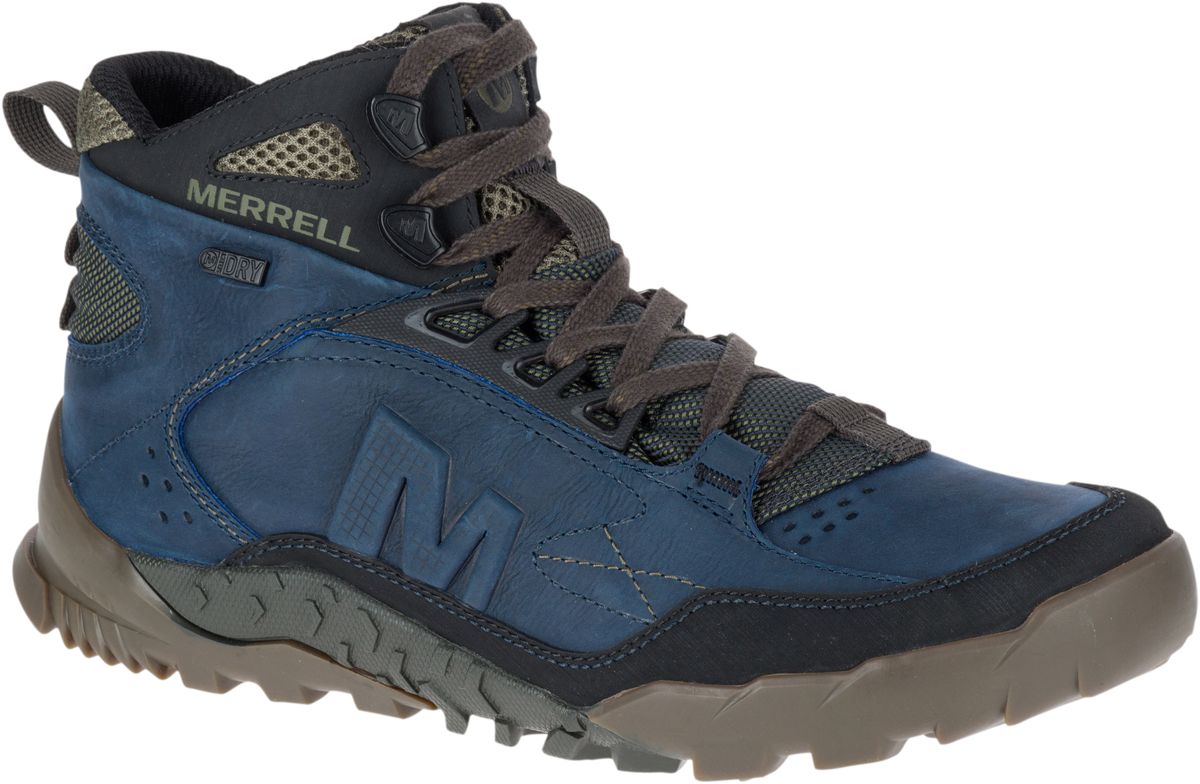 Merrell men's annex trak mid waterproof hiking boot on sale