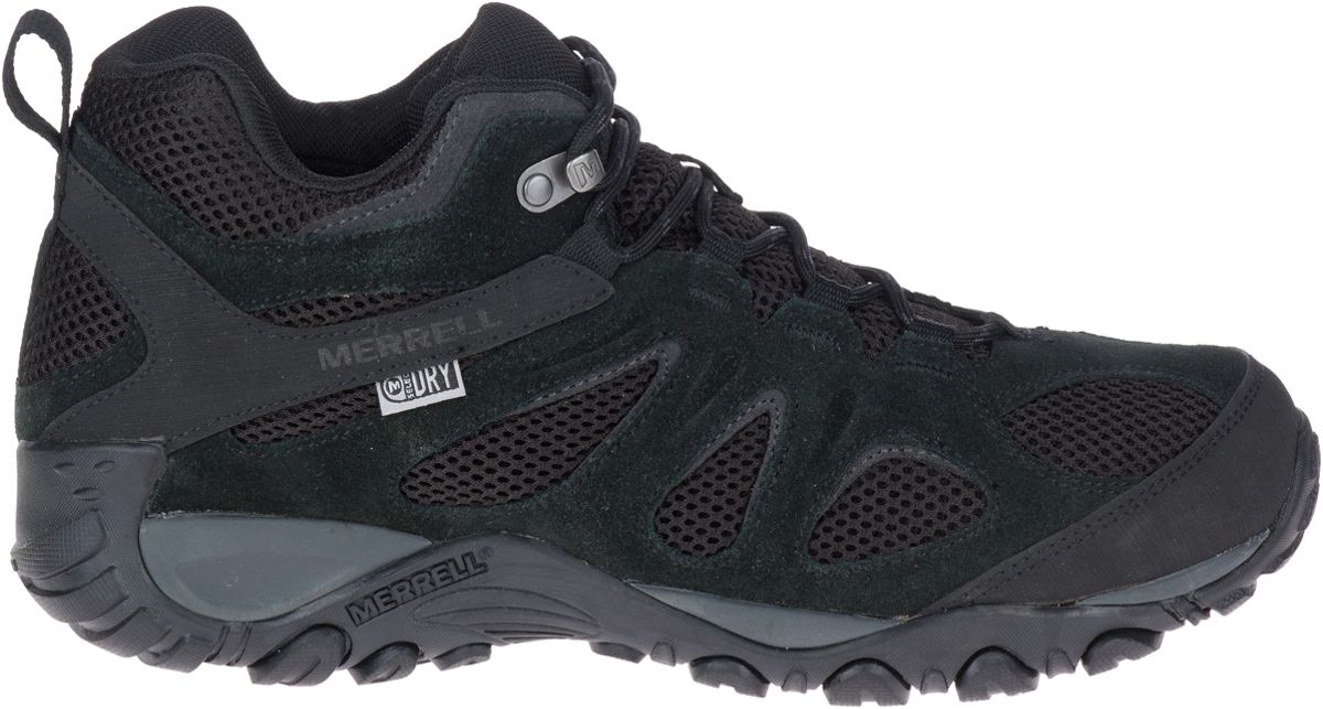 Merrell men's yokota trail mid waterproof hiking shoes sale