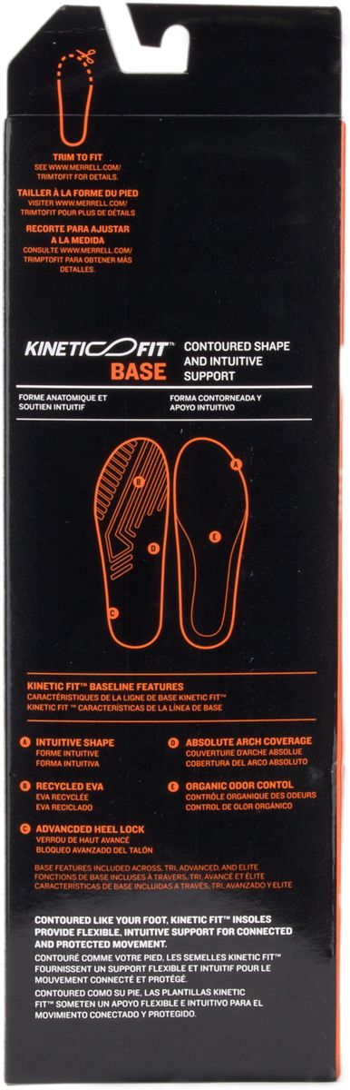 Kinetic Fit™ Base Footbed Wide Width, Mesh, dynamic 4