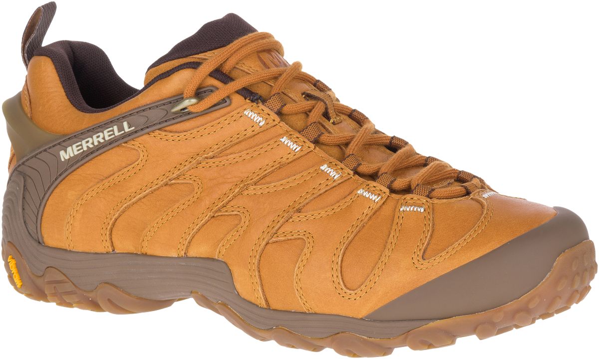 mens leather merrell shoes