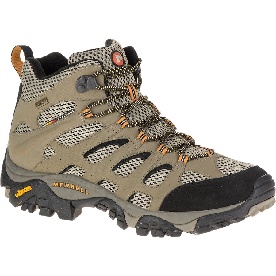 Men - Moab Mid GORE-TEX® - Hiking Shoes | Merrell