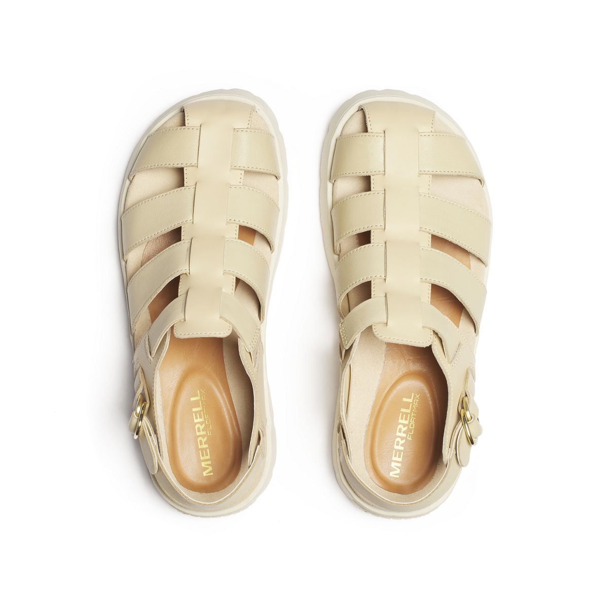 Fleur Leather Fisherman, Almond, dynamic 3