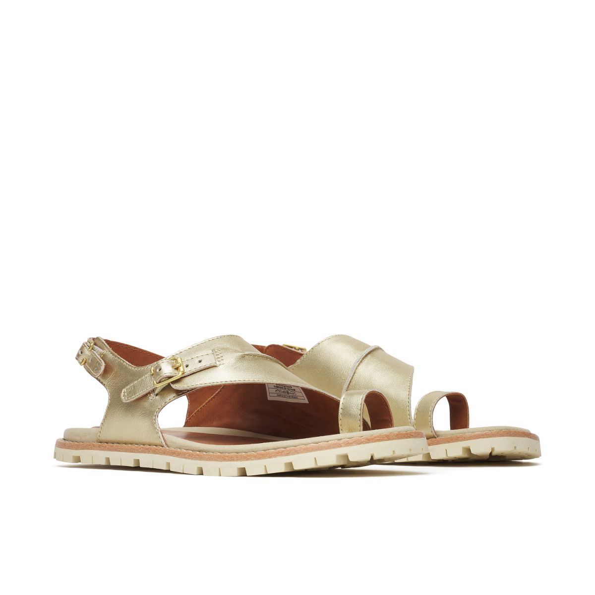 Haven Metallic Backstrap, Burlap, dynamic 2