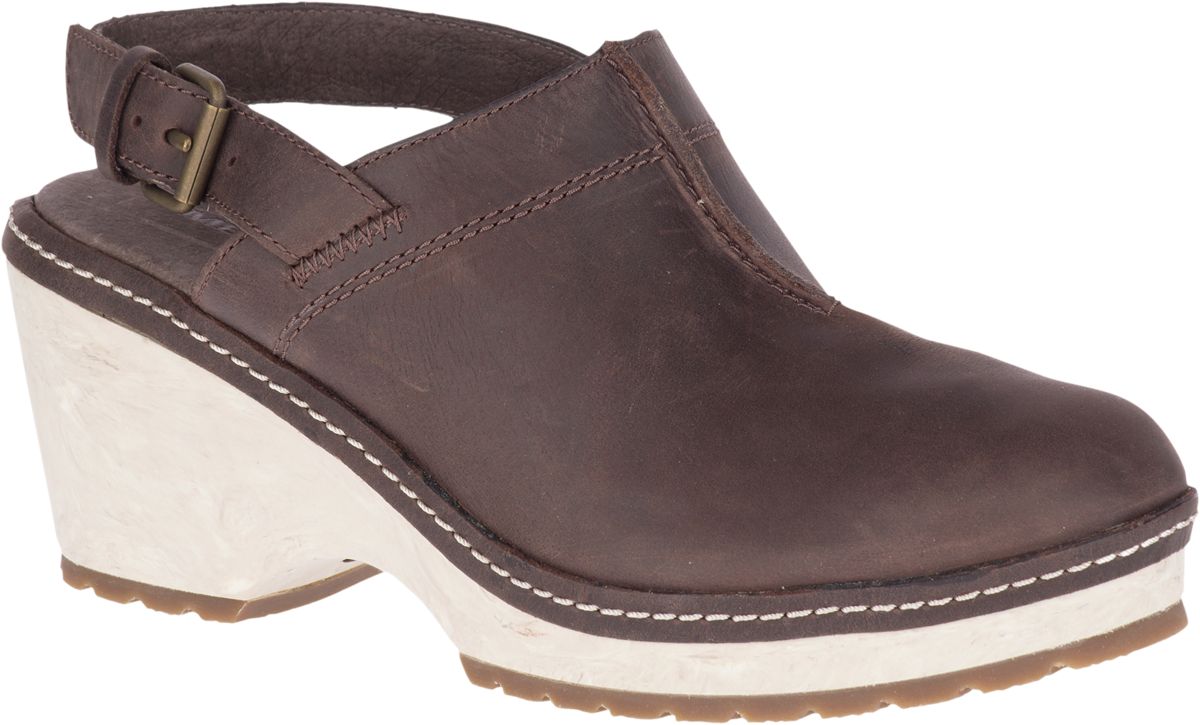 merrell suede clogs