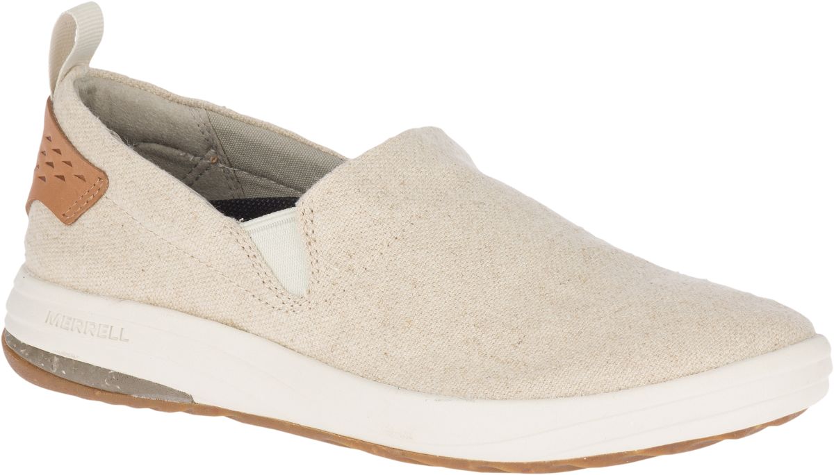 merrell canvas slip on shoes